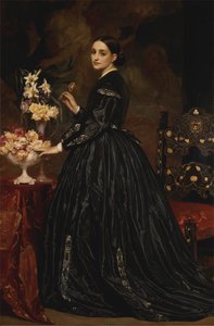 Paní James Guthrie [1866, Royal Academy of Arts, London, výstavní katalog] od Frederic Leighton