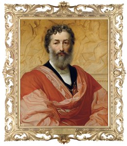 Portrét Frederica Leightona od Frederic Leighton