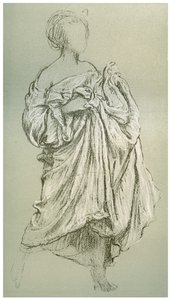 Studium Daphnephoria, c1880-1882 od Frederic Leighton