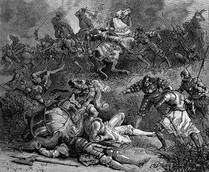 František I. Francouzský obléhal Pavii, Itálie, 28. října 1524 1882-1884.