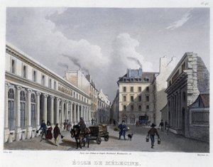 Lékařská fakulta - v „“ Paříži v roce 1832“ od Martense