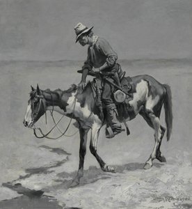 Texaský poník od Frederic Remington