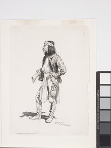 Voják Apačů neboli průzkumník od Frederic Remington