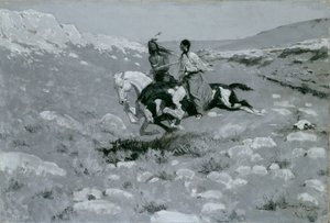 Ceremoniál nejrychlejšího koně od Frederic Remington