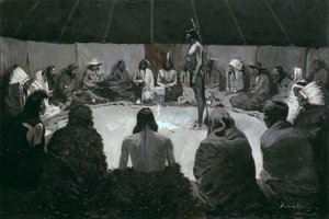 Řeknu to bílému muži od Frederic Remington