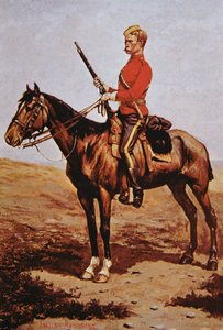 Severozápadní jízdní policie Kanady od Frederic Remington