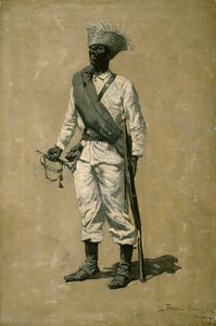 Jeden z Gomezových mužů, 1899 od Frederic Remington