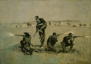Poslední vzdor od Frederic Remington