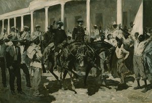 Návrat Gomeze do Havany, 1899 od Frederic Remington