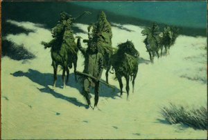 Stezka okovaného koně od Frederic Remington