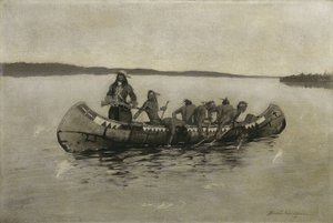 Osudové nalodění od Frederic Remington