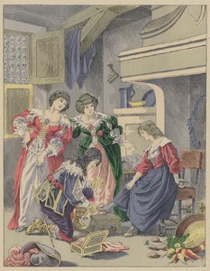 Cendrillon, Popelka (barva litho)