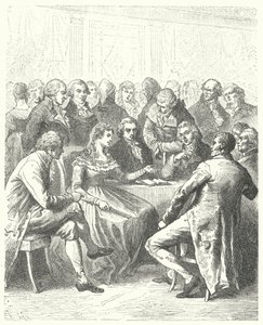 Madame Roland a Girondins, Francouzská revoluce (rytina)