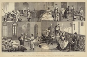 Egypt po válce, nemocnice lady Strangfordové v Arabiho domě v Káhiře