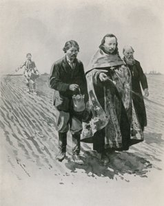 Požehnání půdy před setbou: Malá Rus od Frederic de Haenen