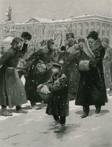 Kočí z Něvského prospektu od Frederic de Haenen
