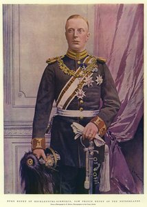 vévoda Jindřich Meklenbursko-Schwerinský, nyní nizozemský princ Jindřich