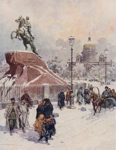Památník Petra I od Frederic de Haenen