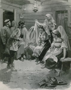 Novoroční zvyk: Výběr nevěsty od Frederic de Haenen