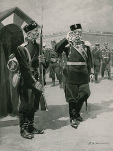 Důstojník a Sentinel od Frederic de Haenen
