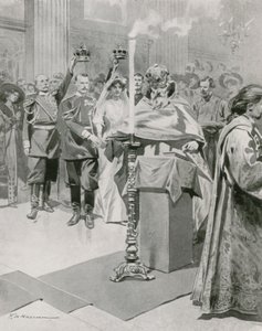 Svatba šlechtice od Frederic de Haenen