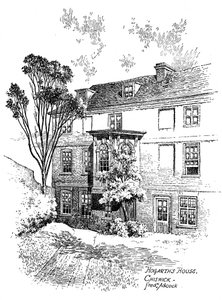 Hogarths House, Chiswick, 1912 od Frederick Adcock