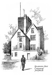 Dům Olivera Goldsmithů, Canonbury, Islington, 1912 od Frederick Adcock