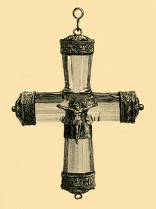 Křišťálový krucifix, c1550, 1881.