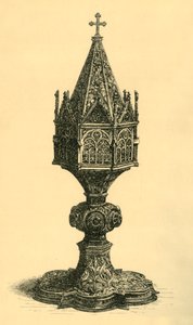 Monstrance, c1450, 1881.