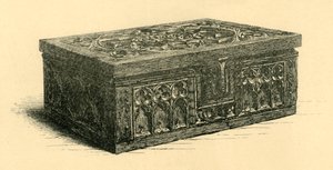 Dubová skříň, 14. století, 1881.