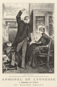 Armorel of Lyonesse, Romance of To-Day, Walter Besant od Frederick Barnard