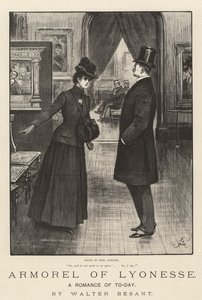 Armorel of Lyonesse, A Romance of To-Day, Walter Besant od Frederick Barnard