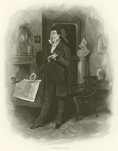 pan Pecksniff (hlubotisk) od Frederick Barnard