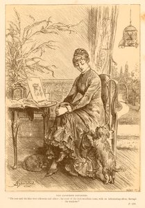 Oblíbená dcera od Frederick Barnard