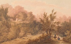 Ulička s postavami - Isle of Wight (?)