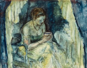 Šálek čaje od Frederick Carl Frieseke