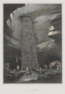 Pohledy na starověké památky ve Střední Americe, Chiapas a Yucatan, Pl. 20: Studna Bolonchen, 1844. od Frederick Catherwood