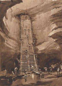 Dobře v Bolonchen, Yucatan od Frederick Catherwood