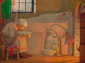 Slovo, c1922 od Frederick Cayley Robinson