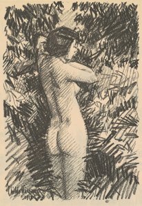 Akt [recto], 1918. od Frederick Childe Hassam