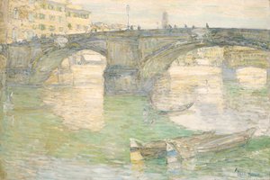 Ponte Santa Trinità, 1897. od Frederick Childe Hassam