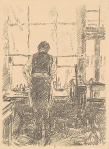 Portrét Josepha Pennella, 1917. od Frederick Childe Hassam