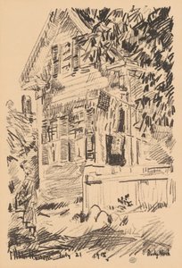 Servisní vlajka, 1918. od Frederick Childe Hassam