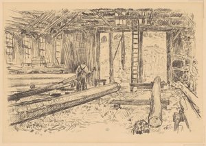 The Spar Shop, Gloucester, 1918. od Frederick Childe Hassam