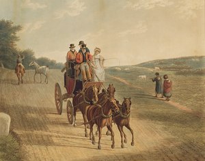 Poštovní trenér, 1819