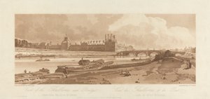 The Emanuel Volume: Plate 1 from Views in Paris; Pohled na Thuilleries a most z Quai d