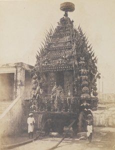 Juggernaut Car, Madras, 50. léta 19. století.