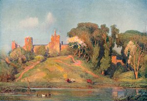 Ancient Fort in Suffolk, c1899