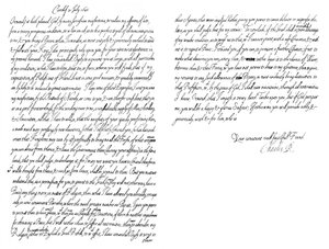 Dopis Karla I., anglického krále, vévodovi z Ormonde, 1645 1865.