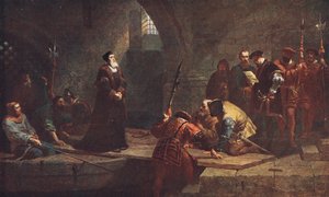 Cranmer u brány zrádců od Frederick Goodall